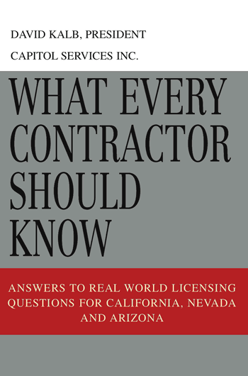 What Every Contractor Should Know Book